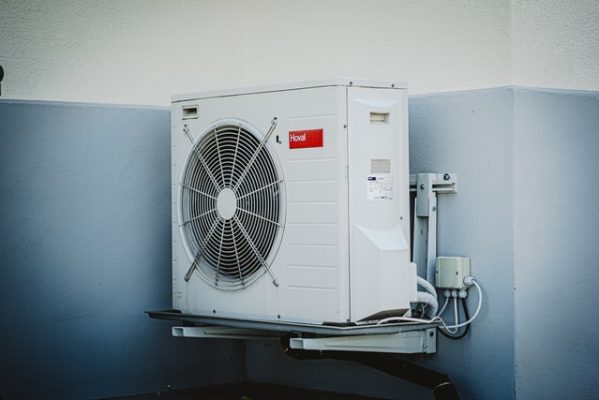 new air conditioning unit orange